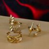 Anti Tarnish Adjustable Rings Combo (Pack of 3)