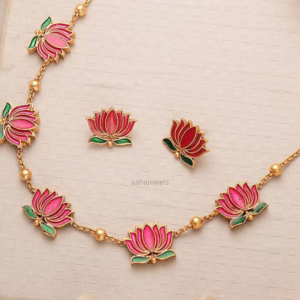 Lotus necklace